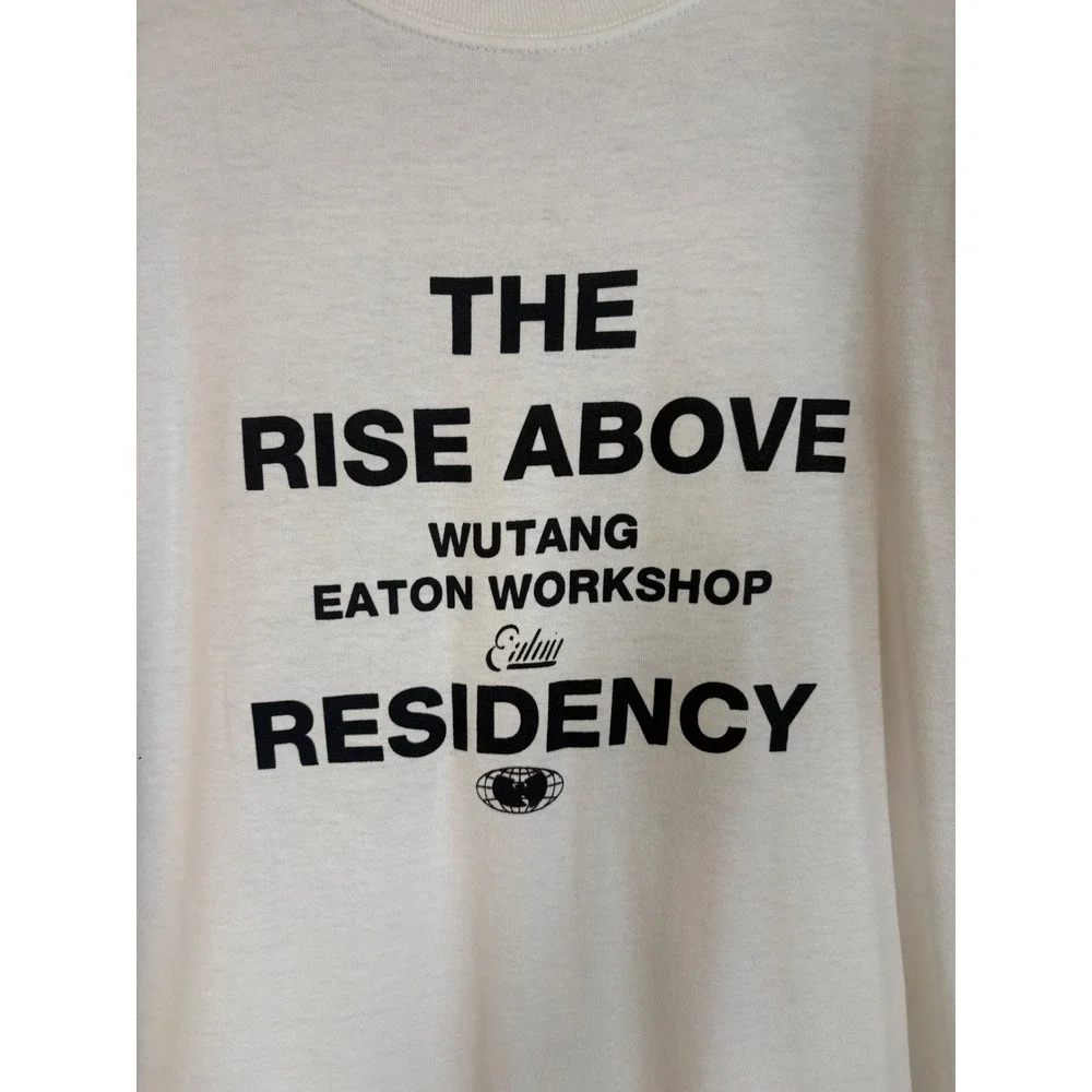 RARE Wu-Tang The Rise Above Eaton DC Workshop Residency Tee Wu Wear XL Merch